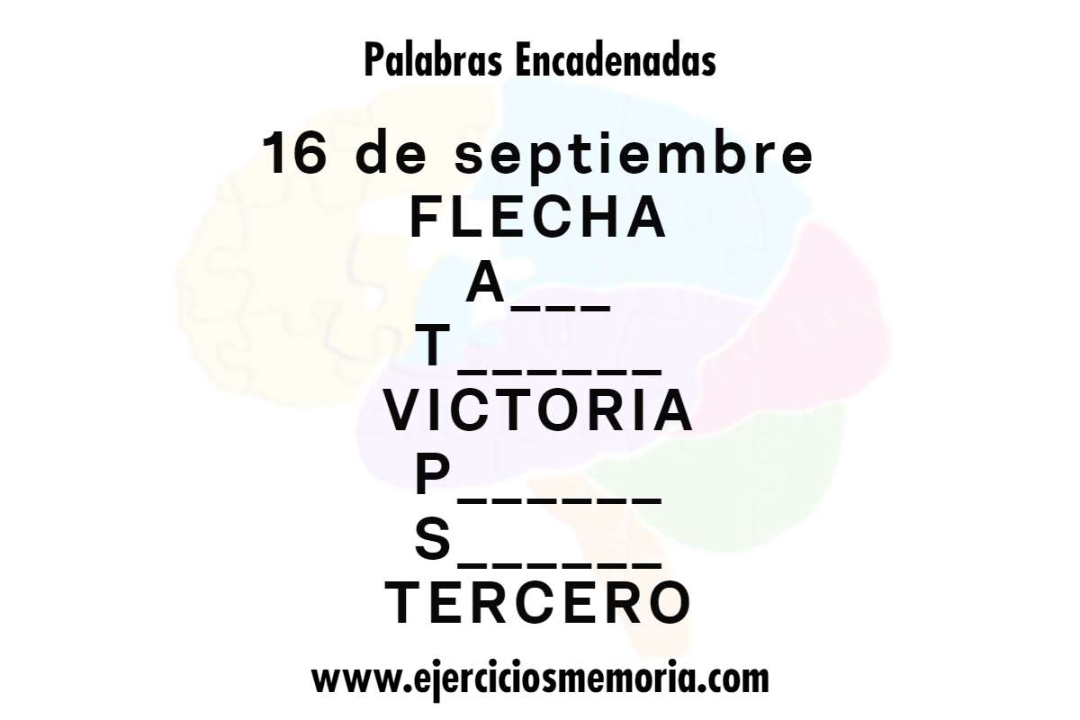 Palabras encadenadas