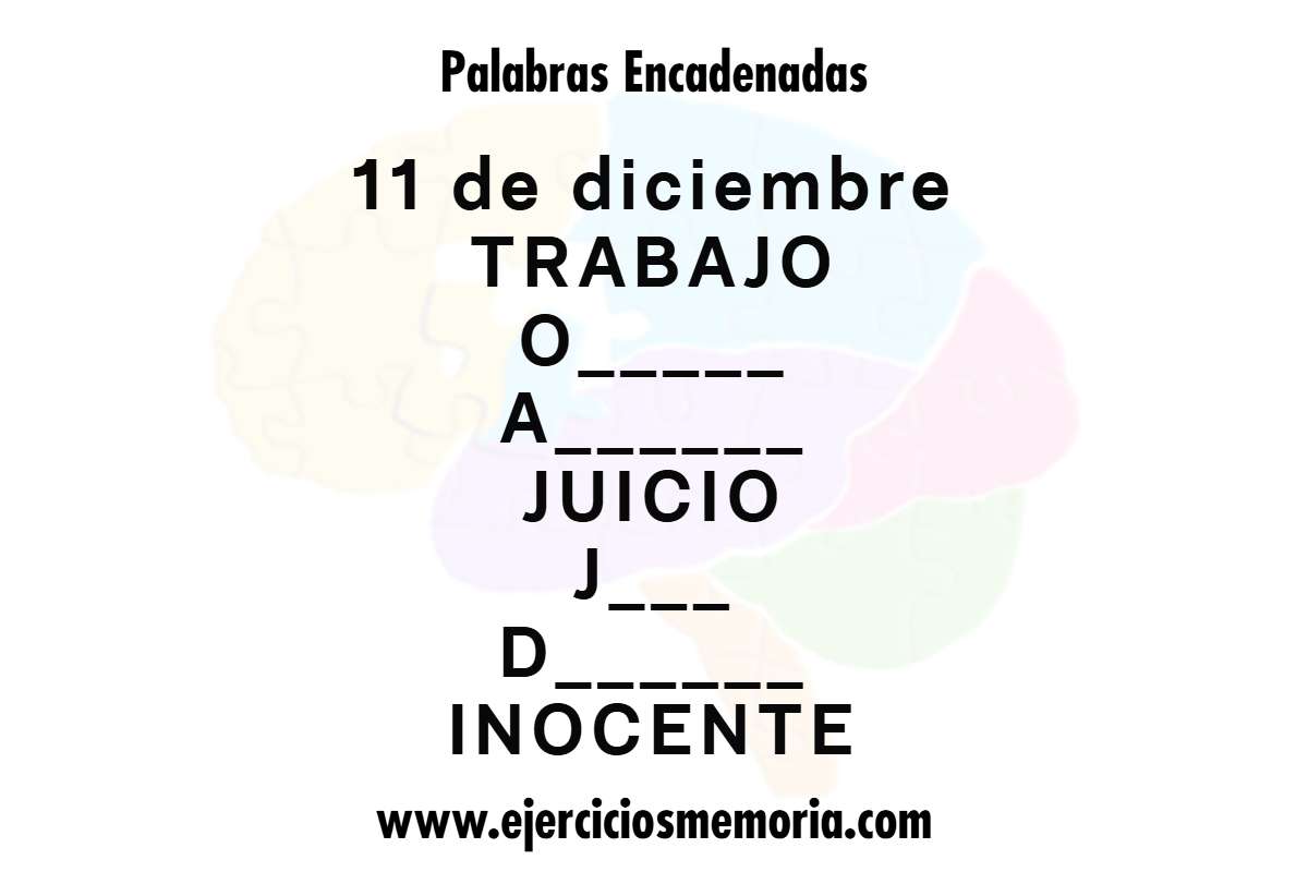 Palabras encadenadas