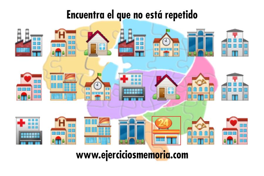 Solución al ejercicio: Encuentra el que no está repetido