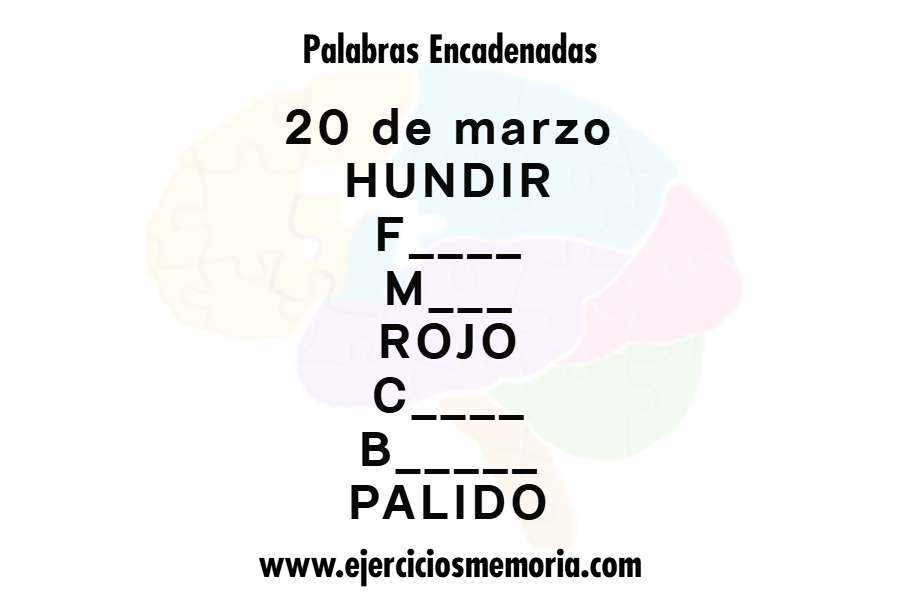 Palabras encadenadas