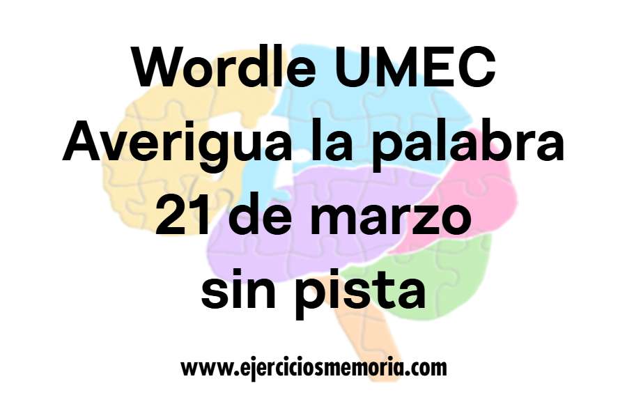 Wordle UMEC sin pista