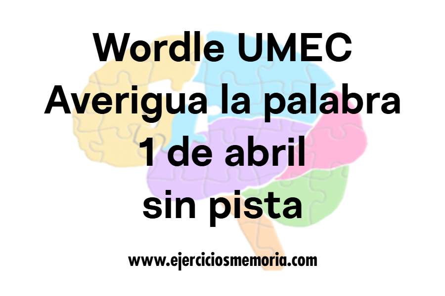 Wordle UMEC sin pista