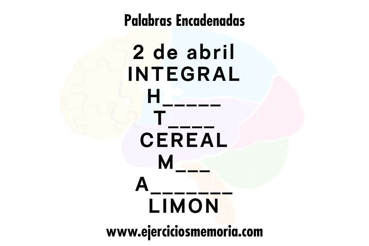 Palabras encadenadas