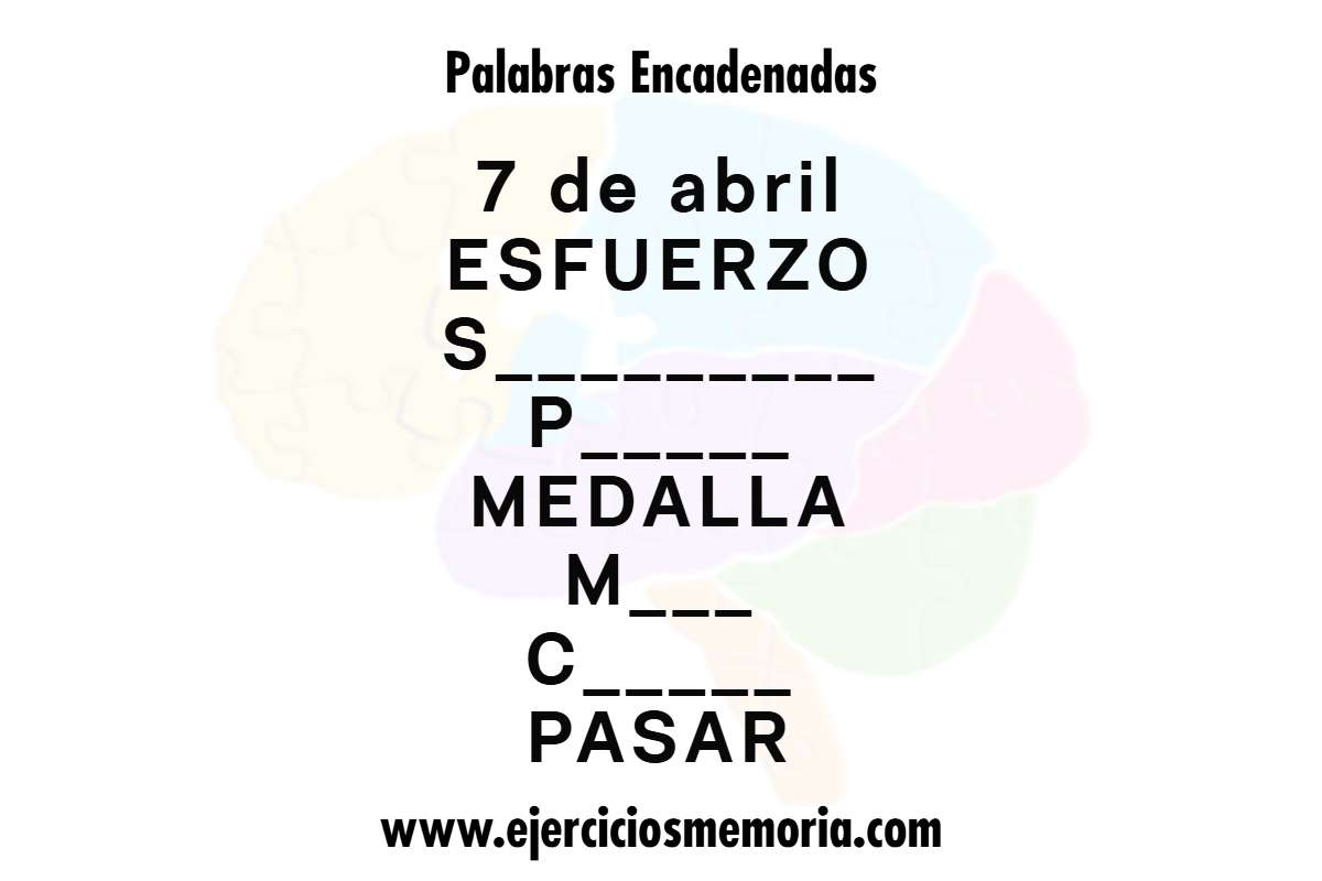 Palabras encadenadas