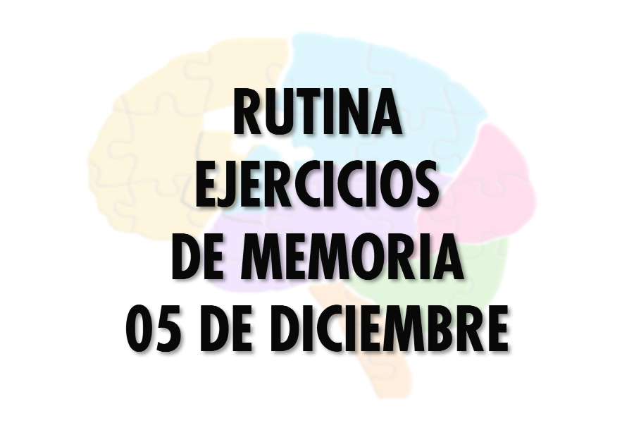 Rutina del 5 de diciembre 
